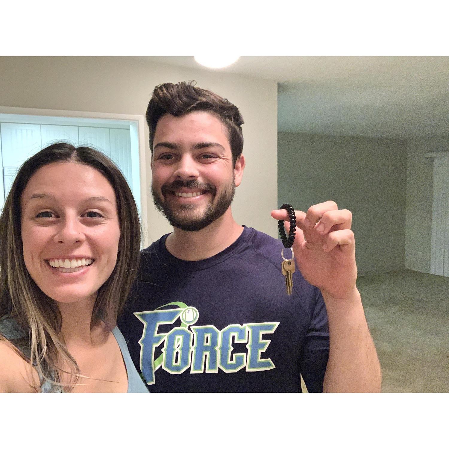June 19th, 2020: Officially owners of our first home! Let the remodeling begin!