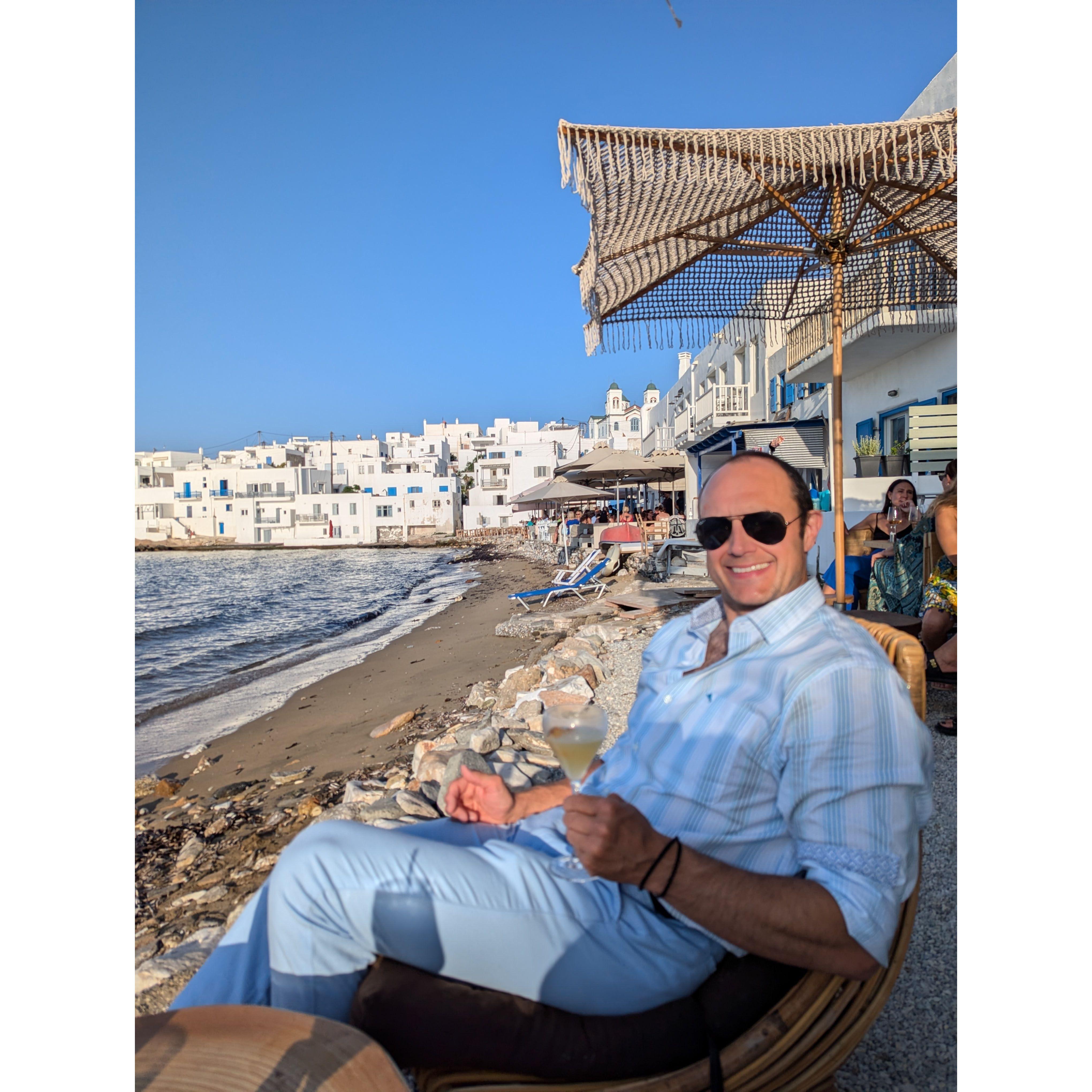 Cocktails on Paros