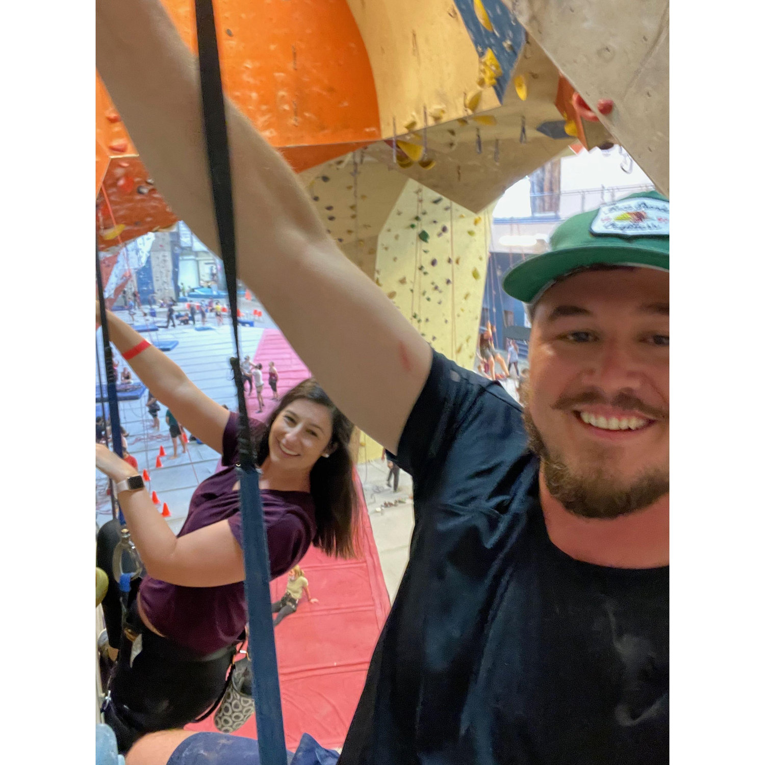 Rock climbing!