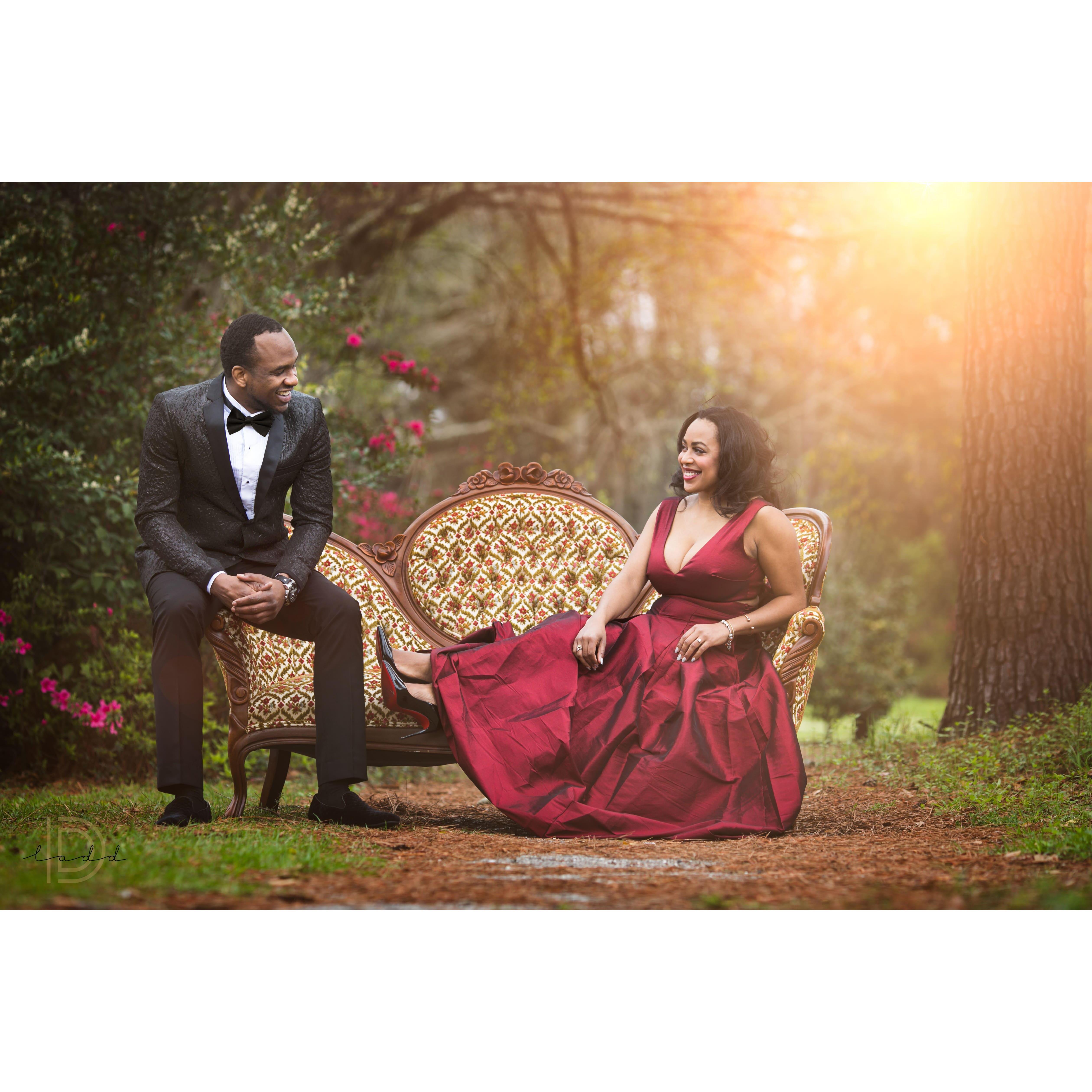 Engagement Photo Shoot
Photos by Dwight Ladd
Makeup by Walter Antone
Mobile Japanese Gardens, Lundi Gras 2019