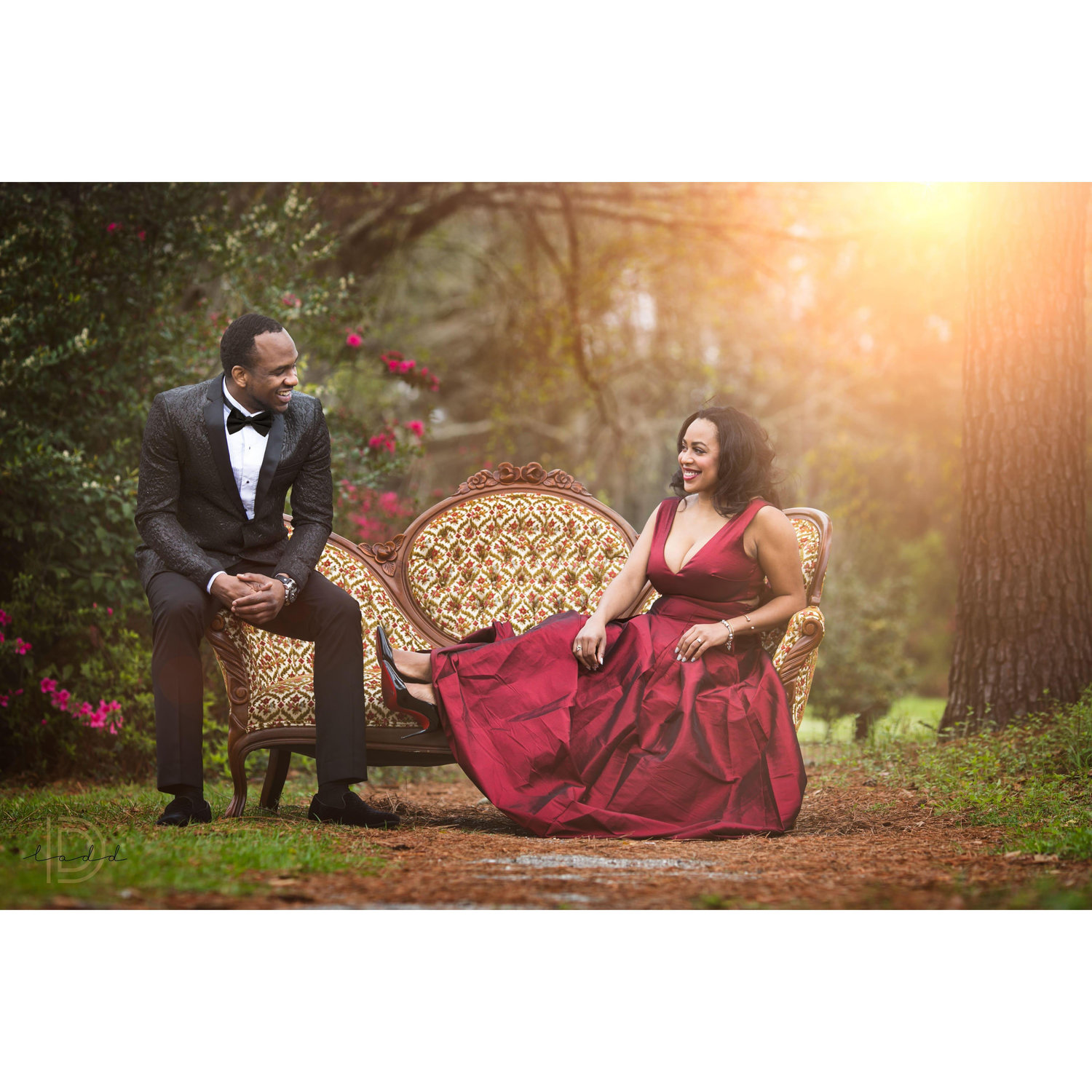 Engagement Photo Shoot
Photos by Dwight Ladd
Makeup by Walter Antone
Mobile Japanese Gardens, Lundi Gras 2019
