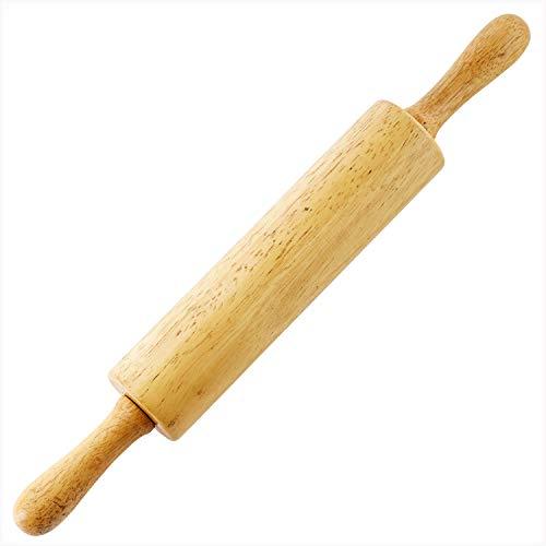 HelferX 17'' Long Wooden Rolling Pin