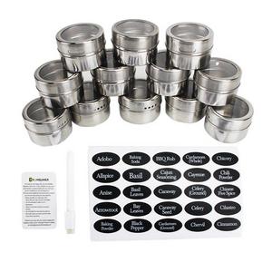 Reddee Magnetic Tins for Storing Spices Craft and Office Supplies