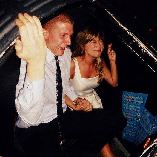This is what Jordan looks like when he gets on a rollercoaster! ;)