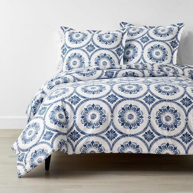 Company Cotton™ Colton Percale Duvet Cover - Queen