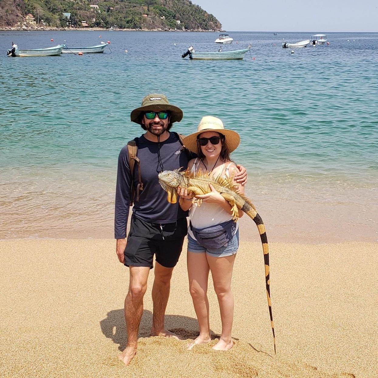 Our first trip to Mexico together.
