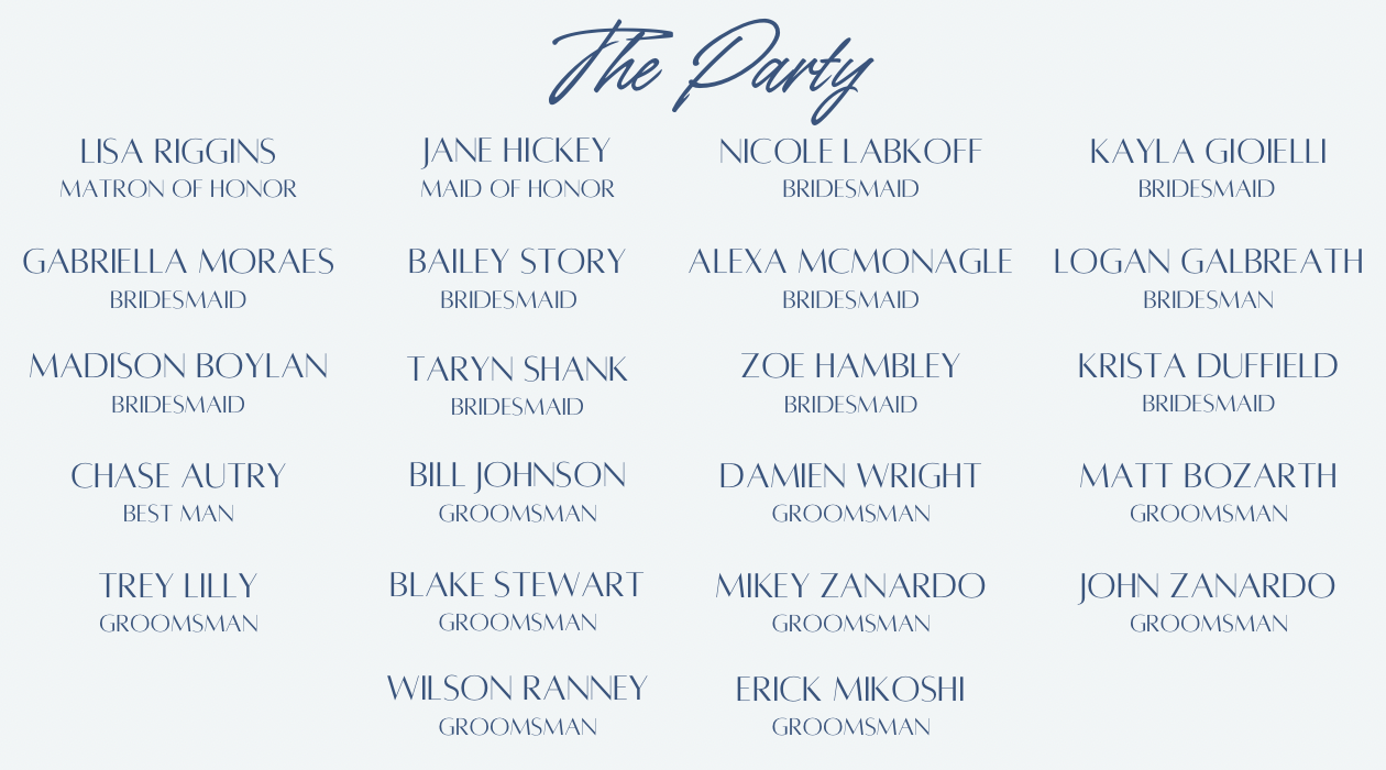 The Wedding Website of Anna Johnson and Austin Autry