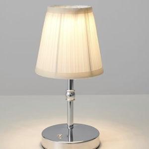 silver lamp