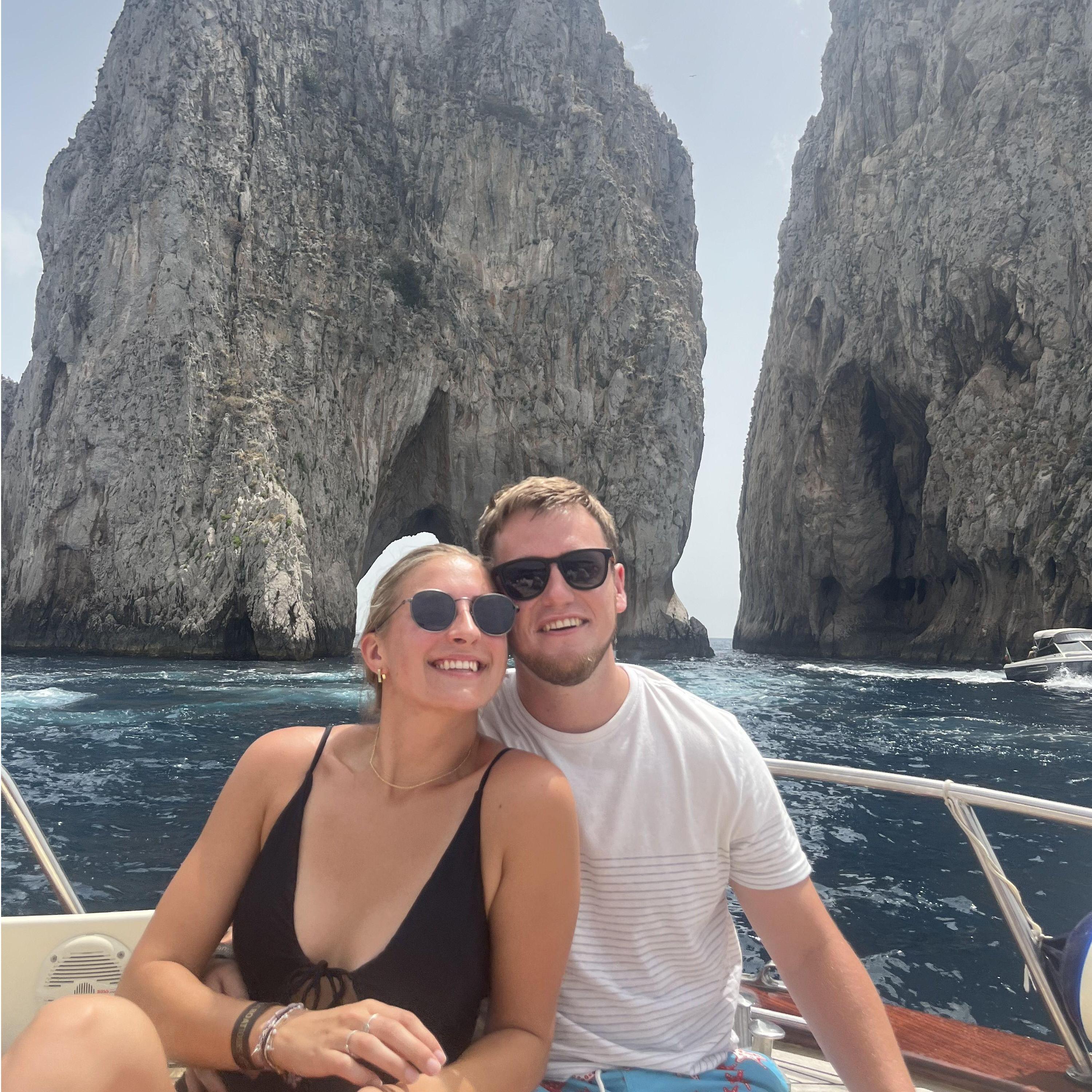 The Arco Naturale in Capri, Italy