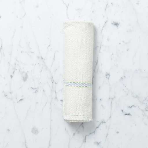 German Small Cleaning Cloth - Blue and Yellow Stripes