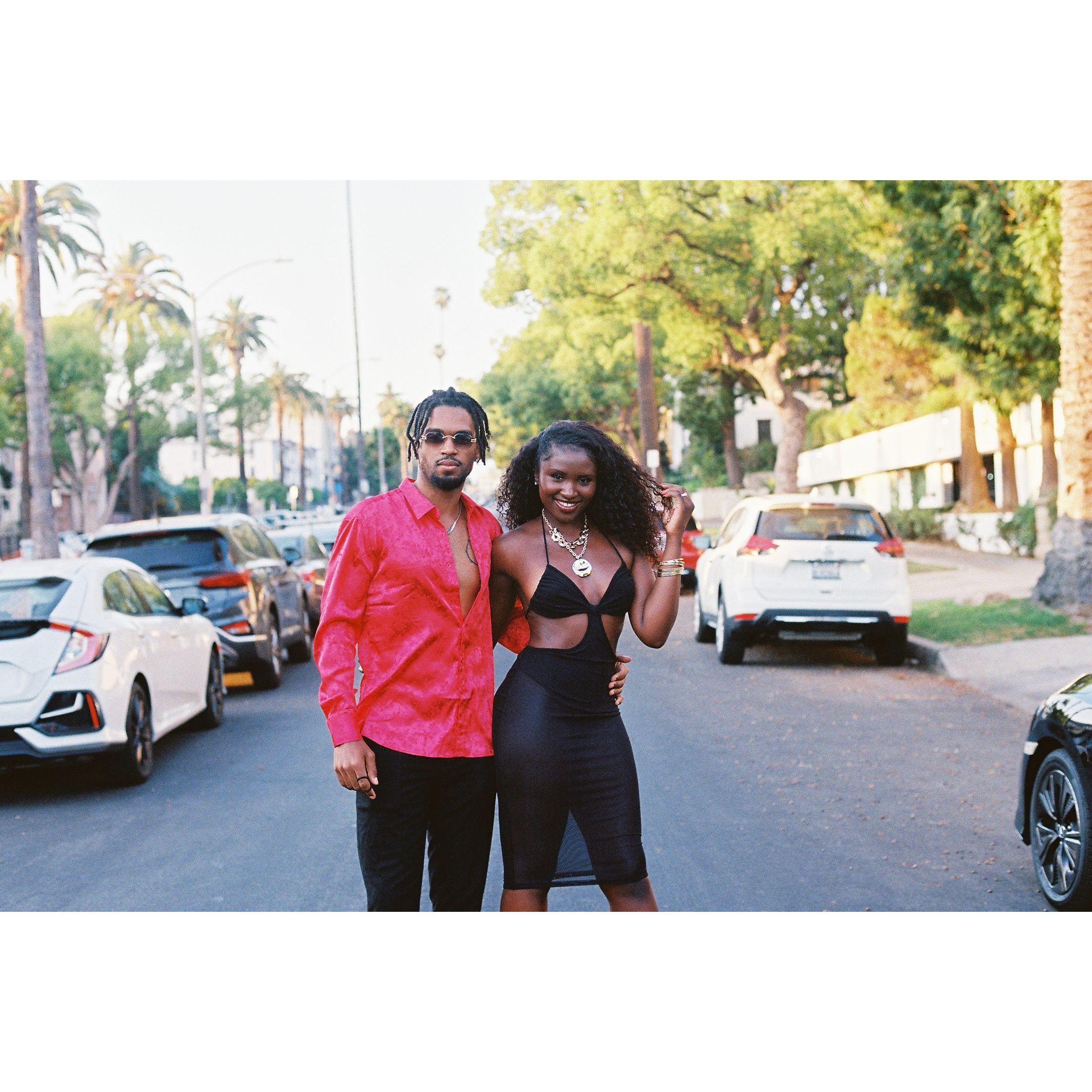 On their way to Lami's surprise 23rd birthday party!