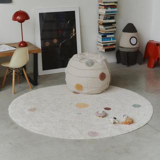 Astronaut Solar System Washable Play Rug