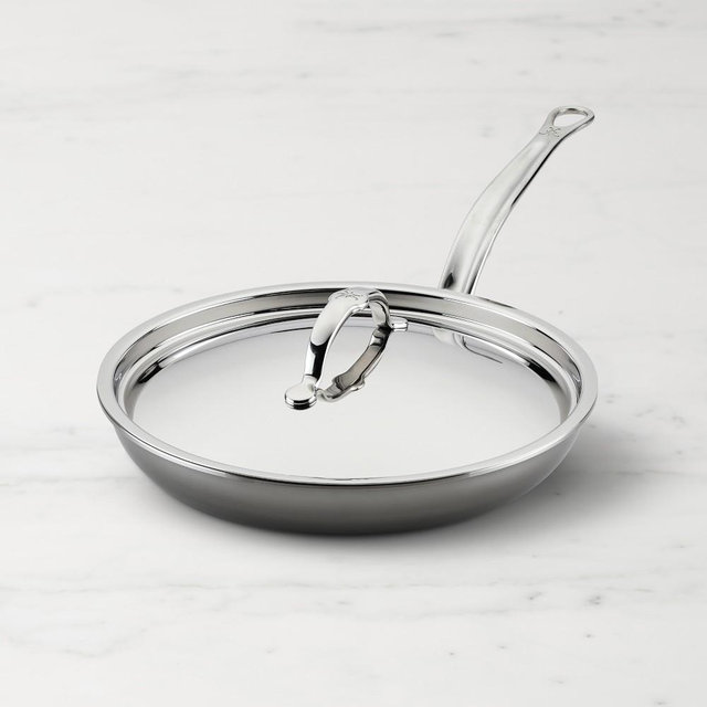 Hestan NanoBond® Titanium Stainless-Steel Covered Skillet Fry Pan, 11"