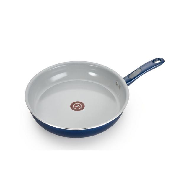 T-fal® Pure Cook Nonstick 12-Inch Aluminum Fry Pan in Blue