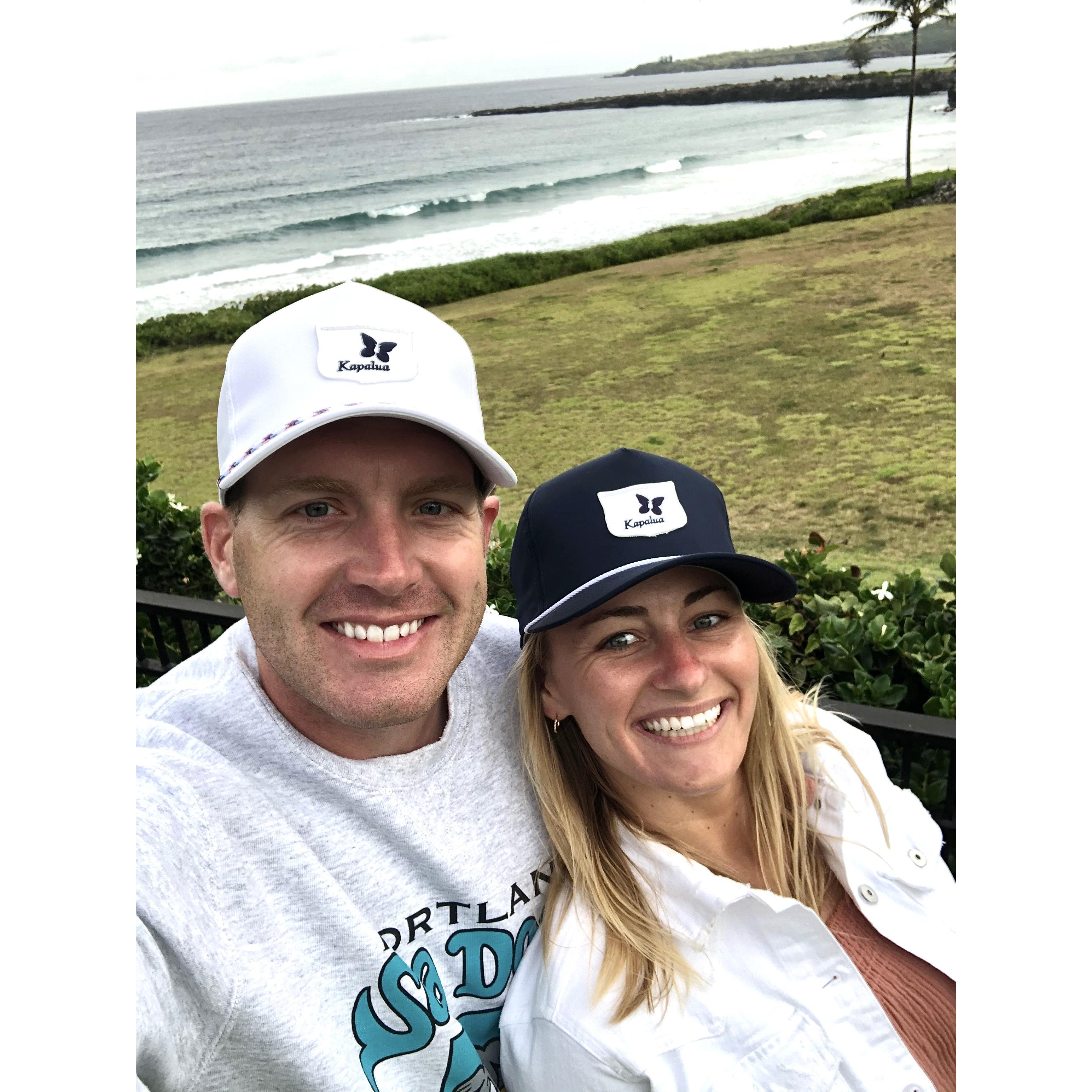 Hawaii! (We liked our hats), 2021