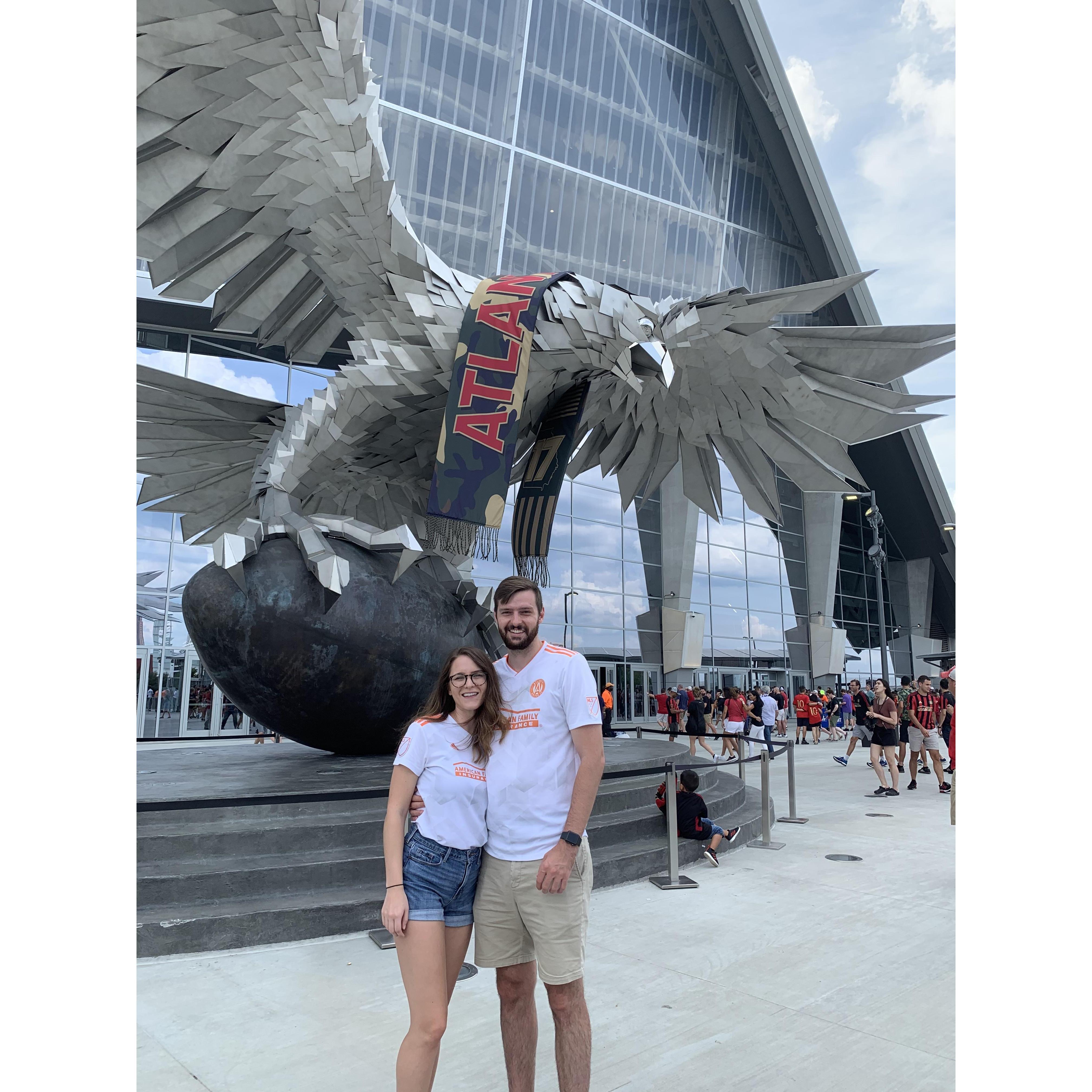 Atlanta United Games - one of our favorite things to do in Atlanta