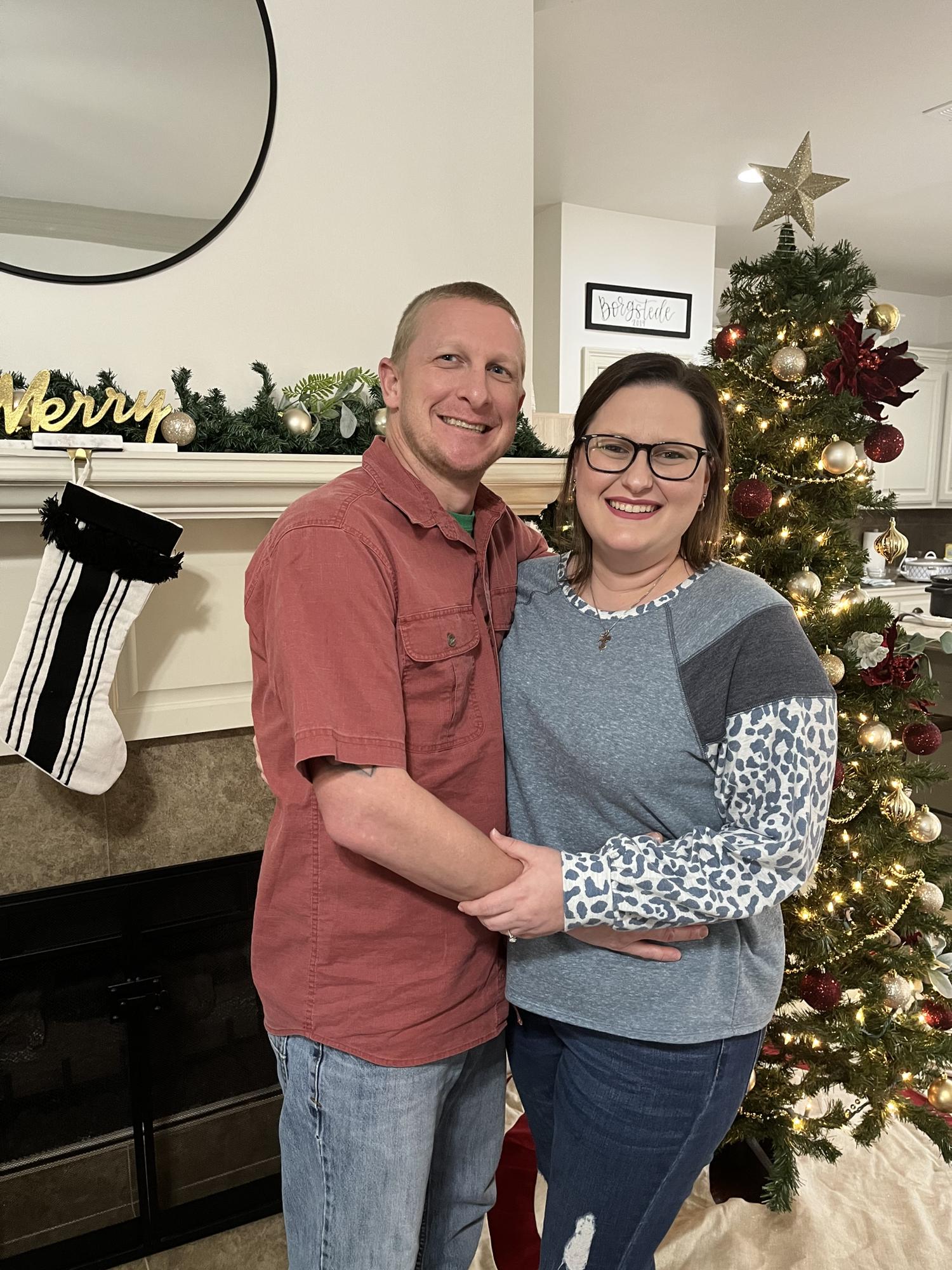 Our first Christmas. December 2021.