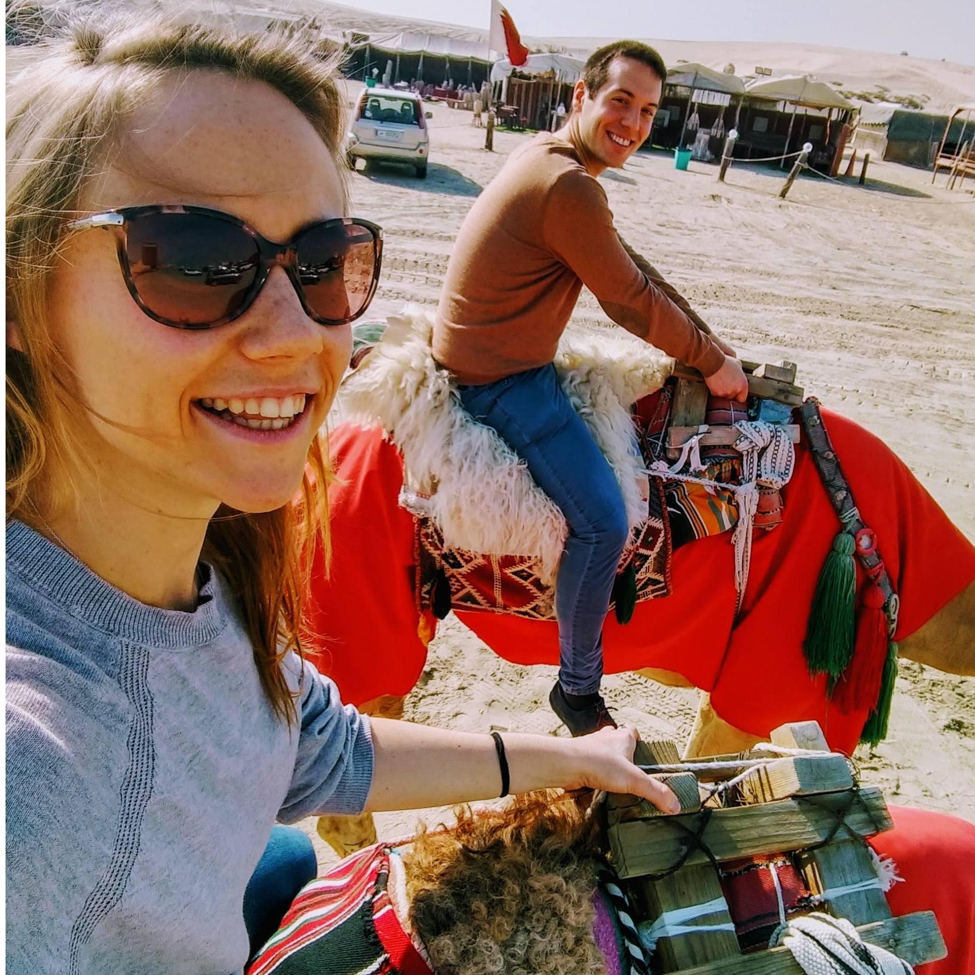 New Years 2018 in the desert of Qatar - Neujahr 2018 in der Wüste von Katar -  Capodanno 2018 nel deserto del Qatar