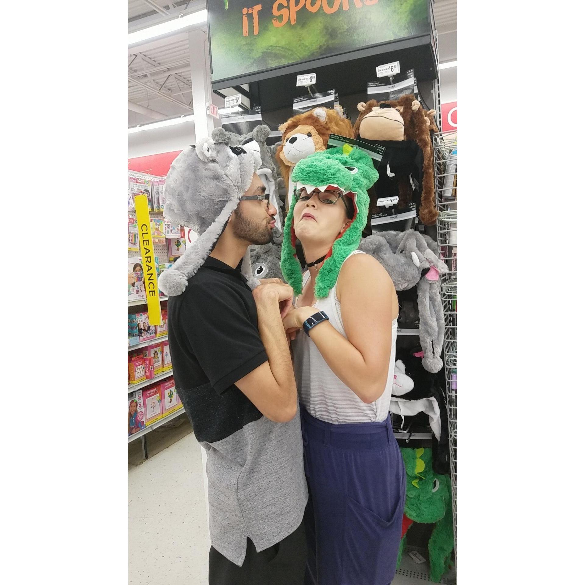Us Being Our Goofy Selves