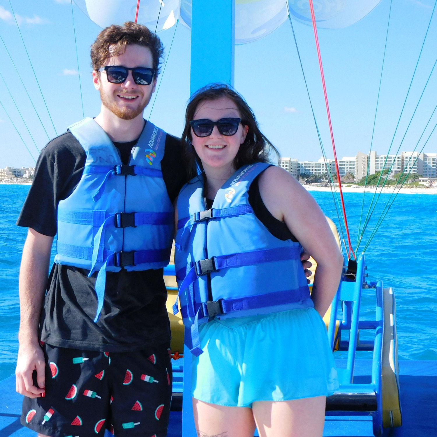 First time parasailing! 2024