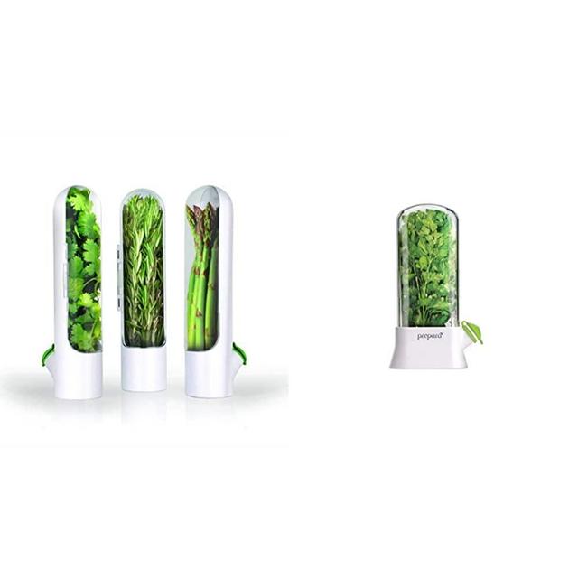 Prepara Herb Savor Pod 2.0, Set of 3 & Eco Herb Savor Pod, , Green, 6.2 x 2.9 x 10.7 inches