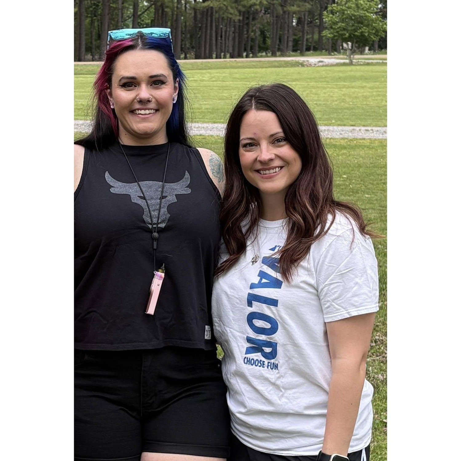 Me and my sister-in-law Jenni