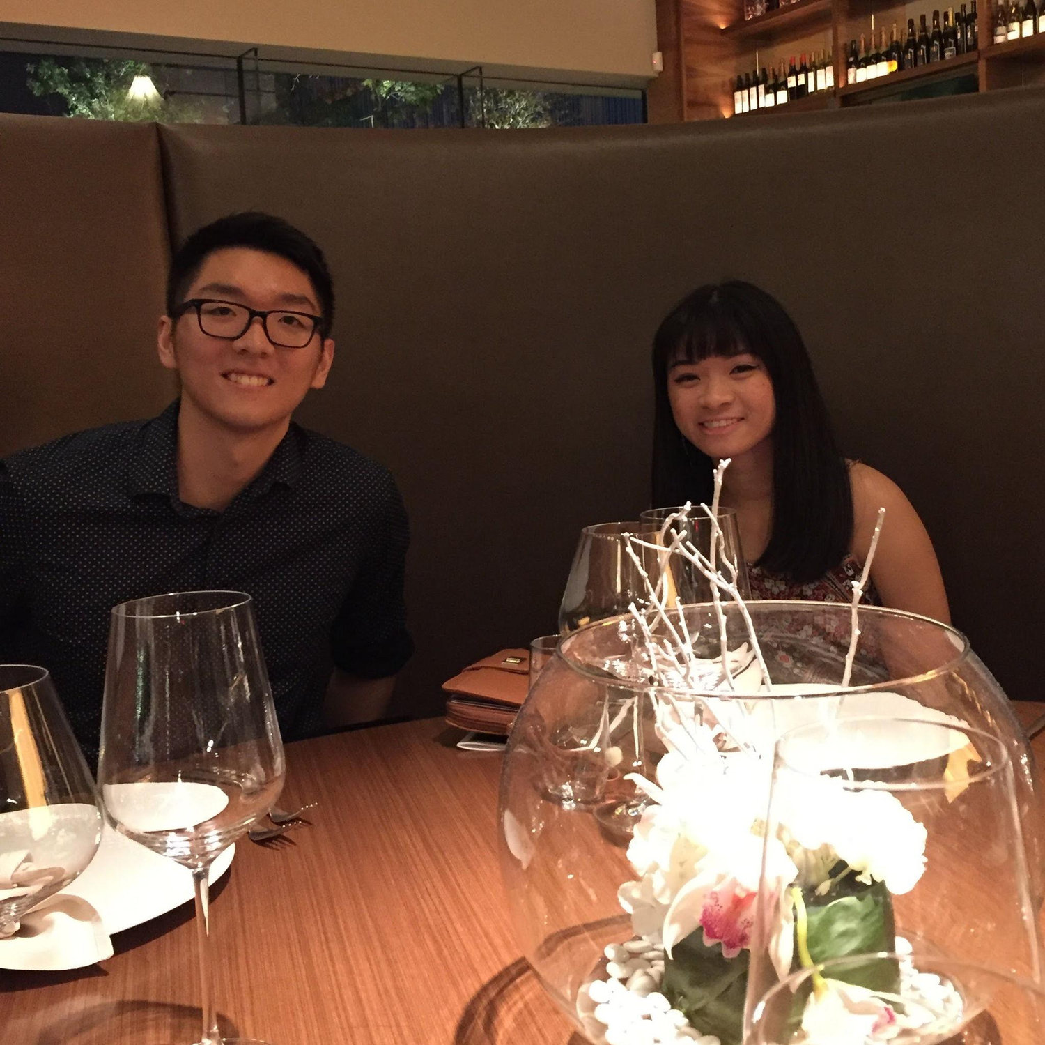 09/23/2017: Our first meal out with Jeremy's family.