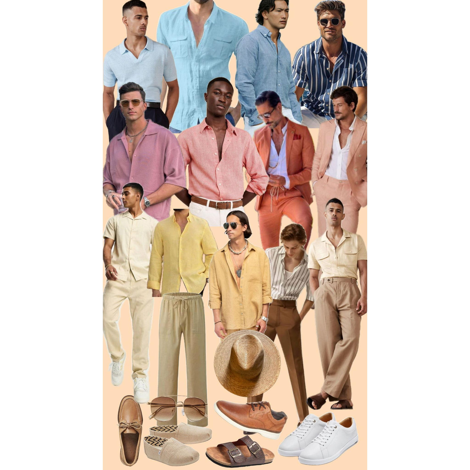 Men, don't be afraid to show off your fashion sense! You're in the Dominican, live a little ;)