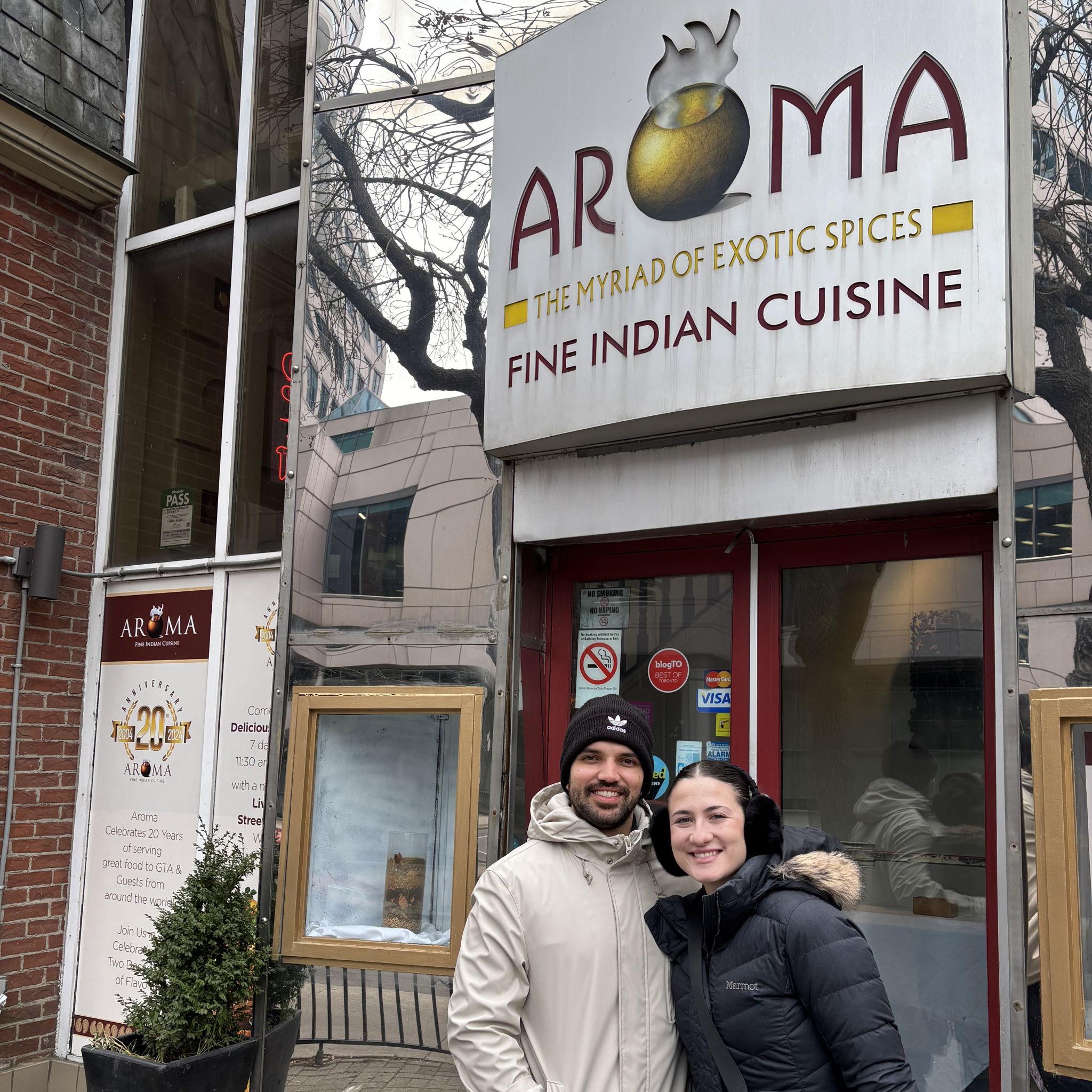 Amazing Indian restaurant we found in Toronto