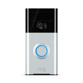 Ring Video Doorbell Satin Nickel Wireless Doorbell