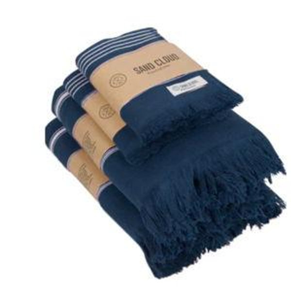 Classic XL Bath Bundle 4 Pack - Navy | Sand Cloud