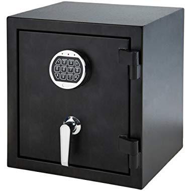 AmazonBasics Fire Resistant Box Safe, .83 Cubic Feet