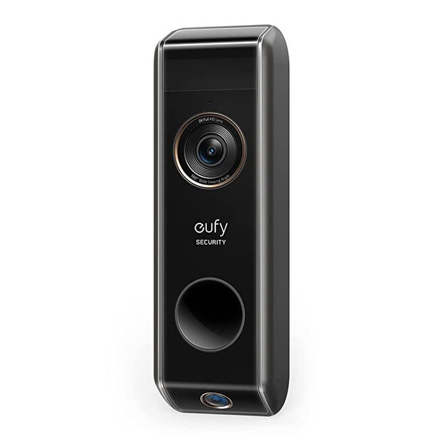 eufy Security Video Doorbell Dual Camera (Battery-Powered) Add-on, Dual Motion Detection, Package Detection, 2K HD, Family Recognition, No Monthly Fee