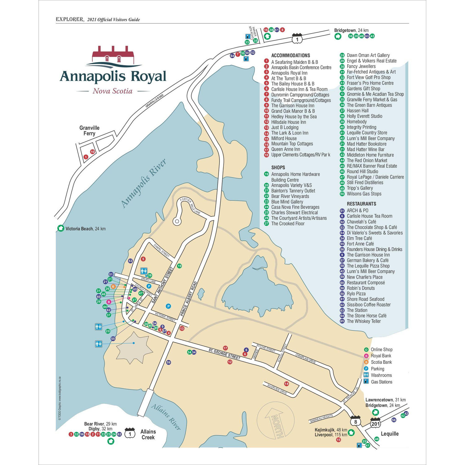 Accommodations Map