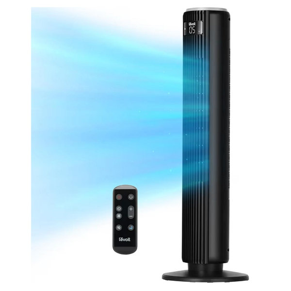 LEVOIT Classic 36 inch Tower Fan - Black