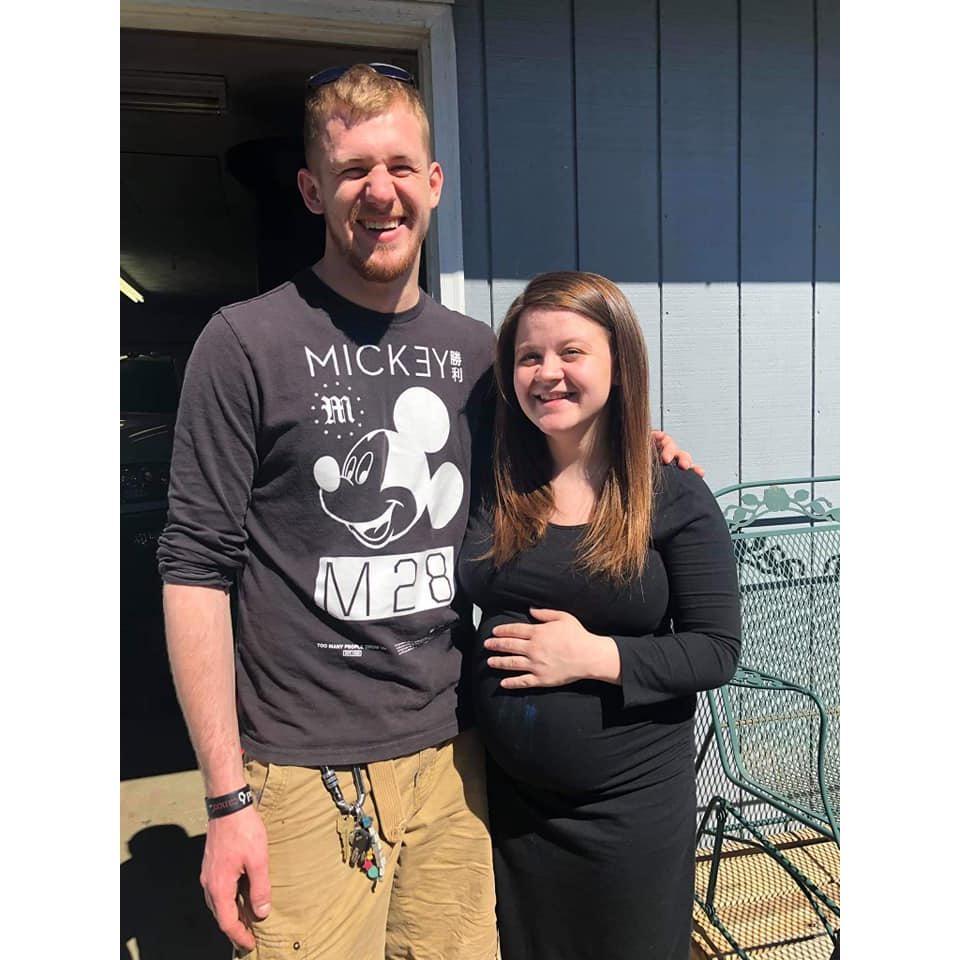 The day we found out we were having a baby boy!