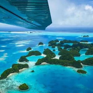 Scenic Flight Over Rock Islands