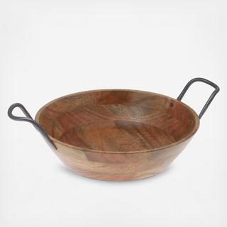 Urban Farm Bowl with Metal Handles