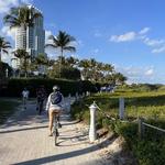 Ride the beach path!