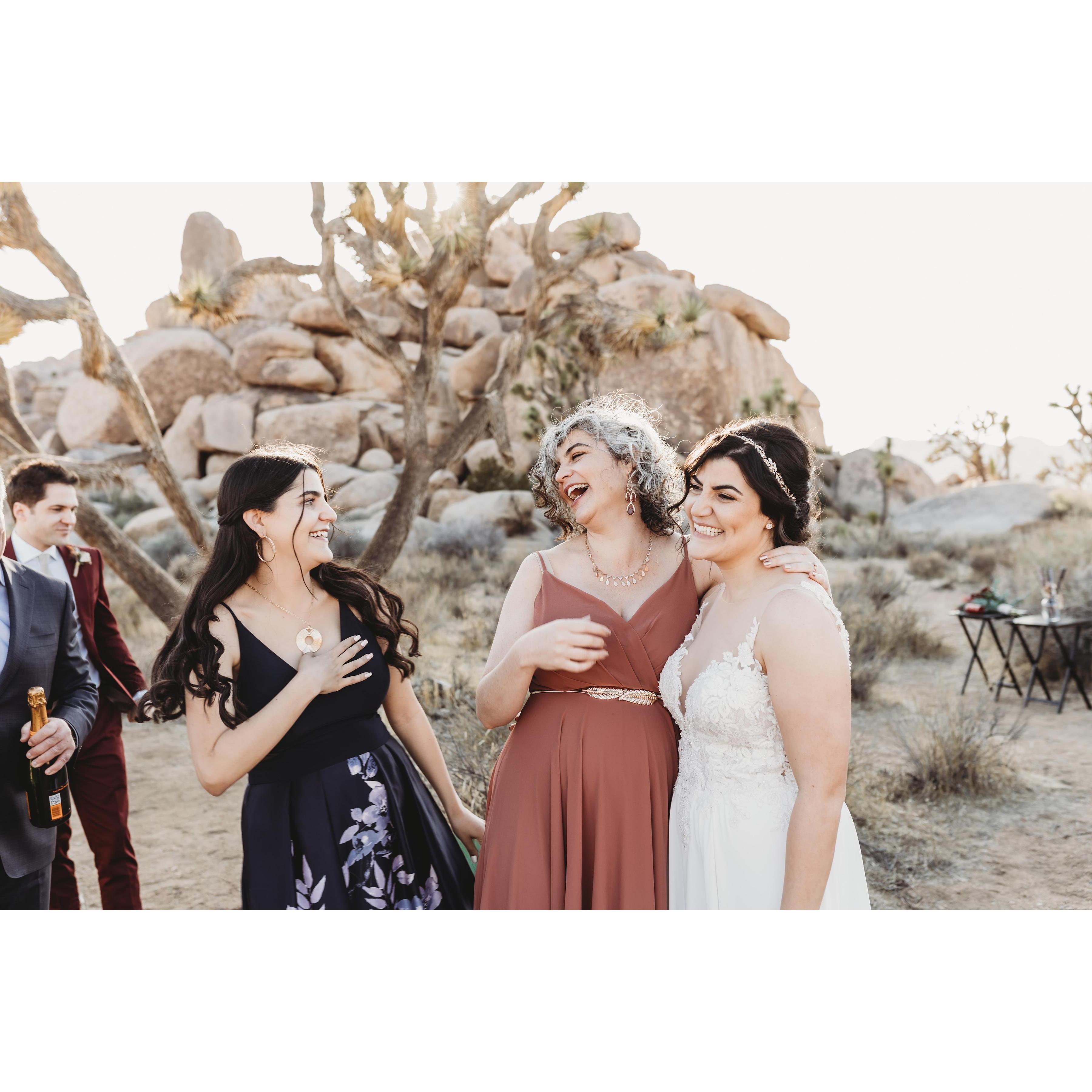 The Silberberg sisters! And, oh, Shanni's baby is on the way as well!