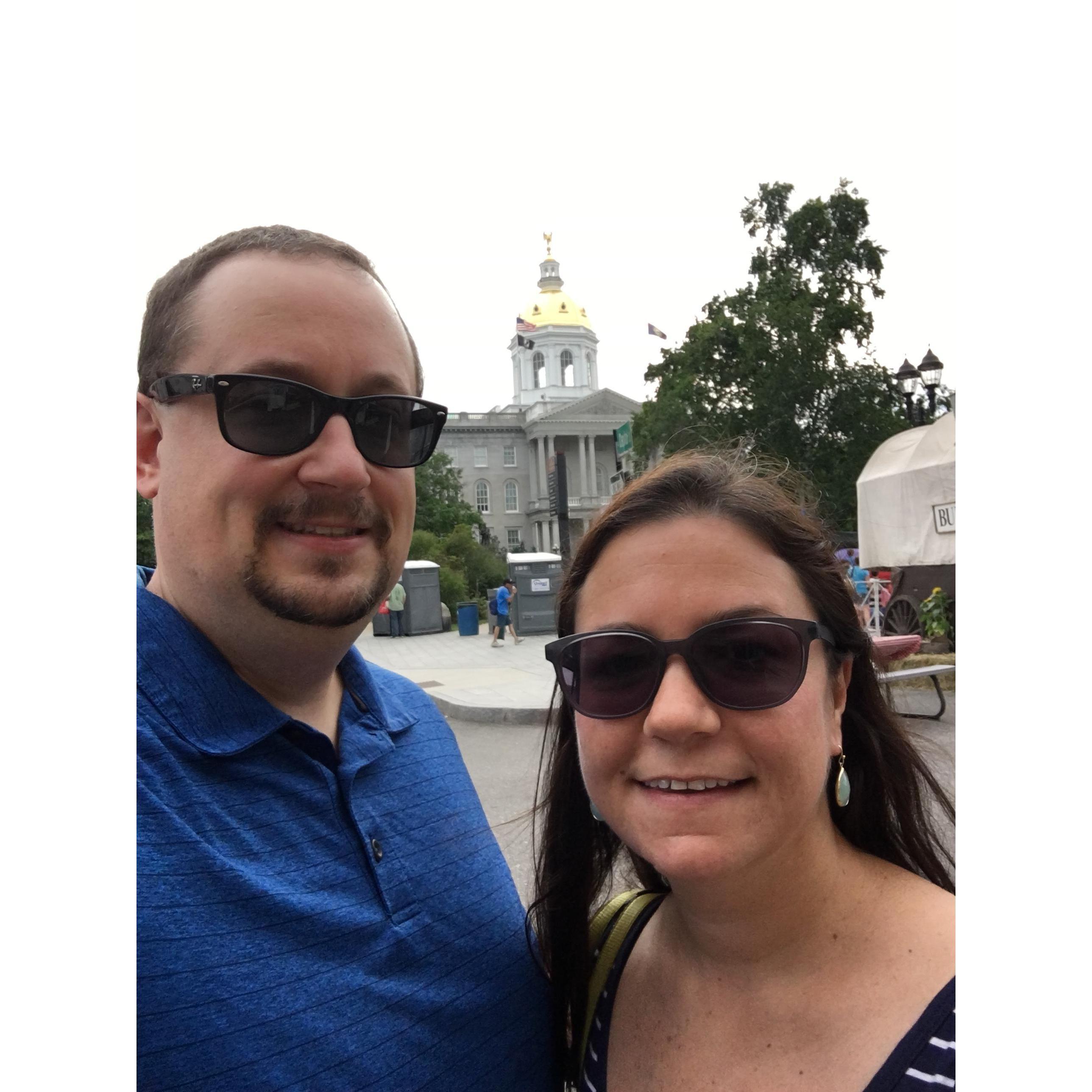 The New Hampshire Dome--Live Free or Die!