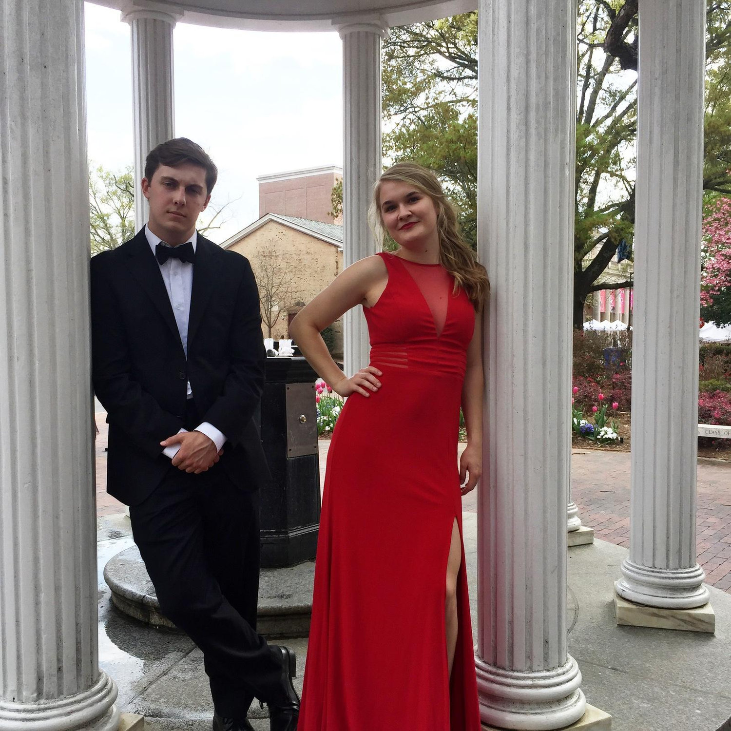 Hannah’s junior year formal (April 2018).