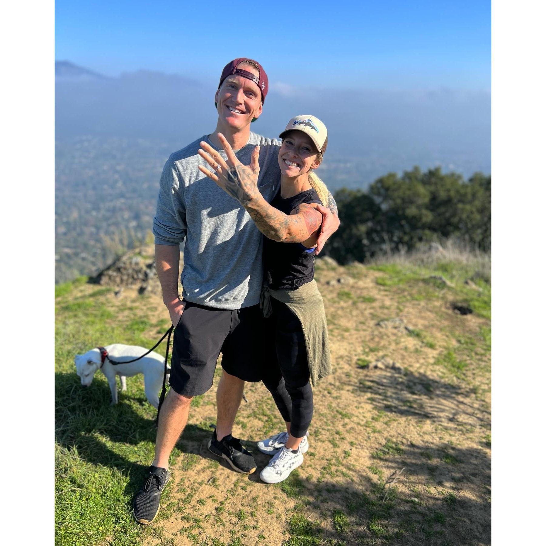 Where we got engaged