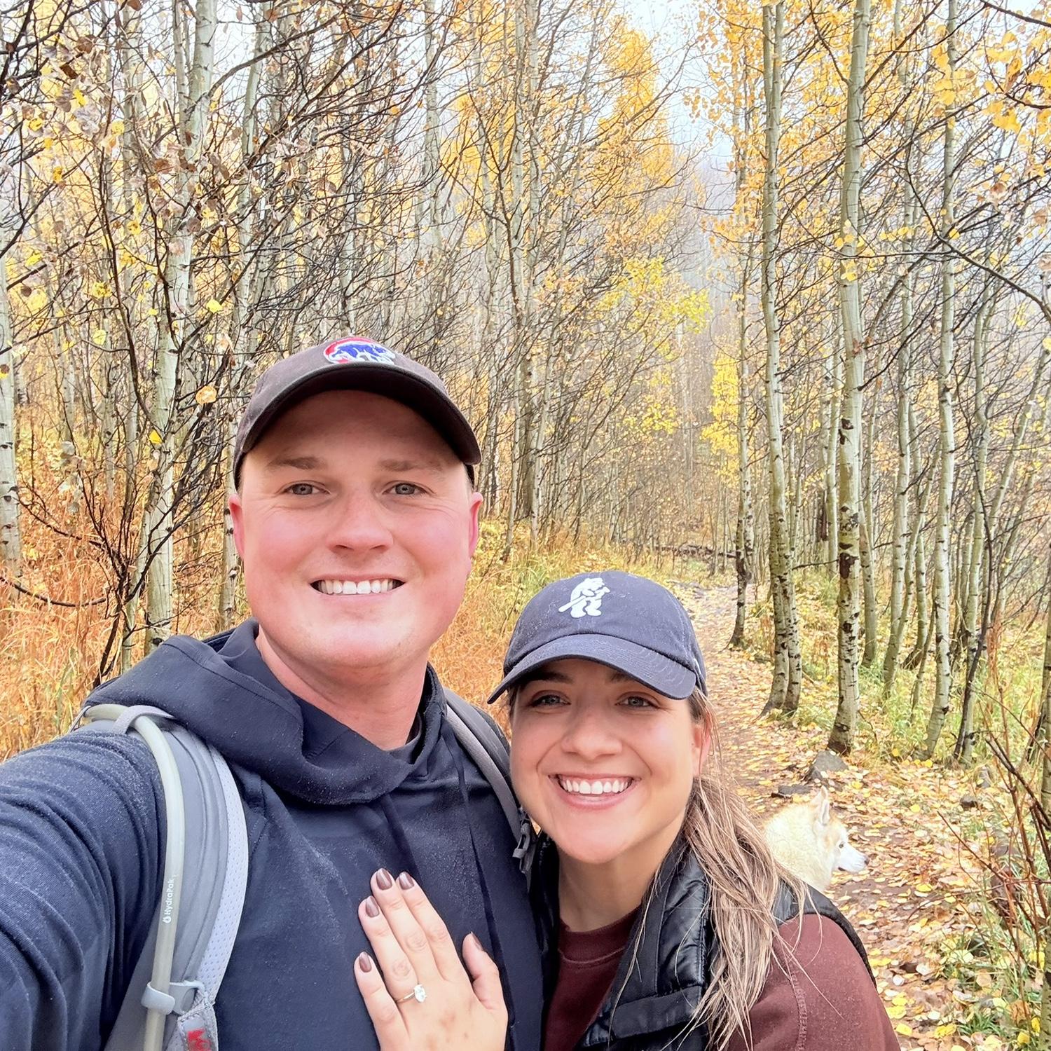 We’re engaged!