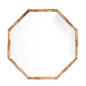 Bamboo Melamine Dinner Plate - Set of 4
