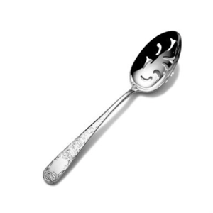 Old Maryland-Engv (Sterling, 1936, No Monos) Pierced Tablespoon (Serving Spoon) by Kirk Stieff