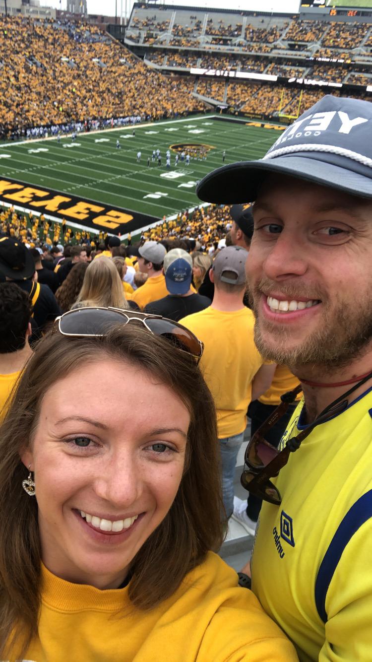 Will becomes a Hawkeye fan
Iowa City 2019