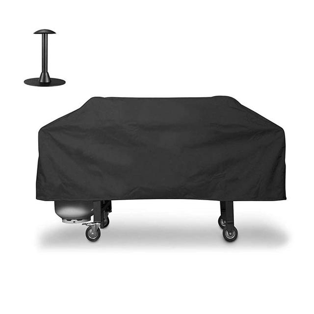 Unicook Griddle Cover for Blackstone 36 Inch Grill, Flat Top Cooking Station Grill Cover with Sealed Seam, Outdoor Heavy Duty Waterproof Grill Cover, Includes Support Pole to Prevent Water Pooling