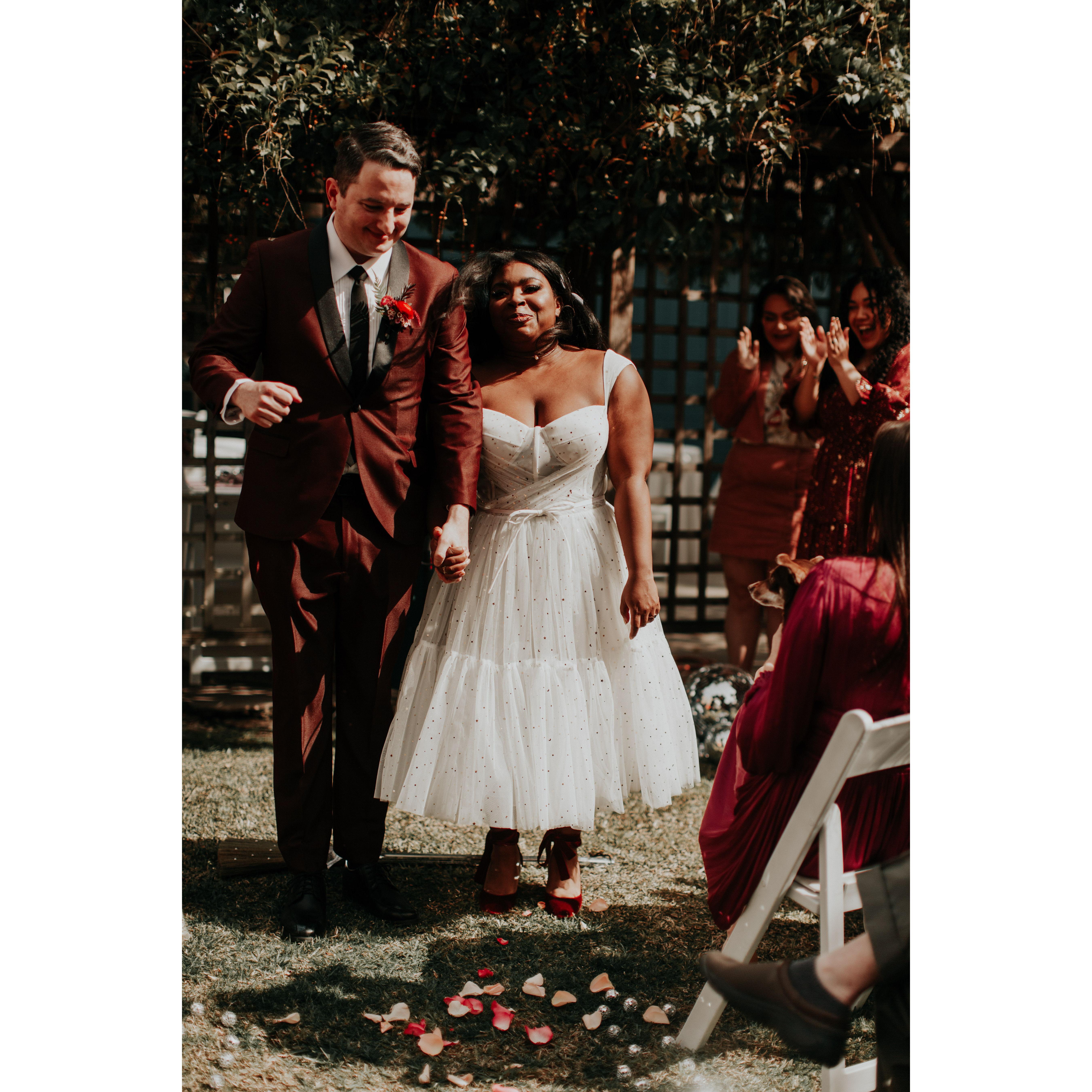 LA Intimate Ceremony - Jumping the Broom