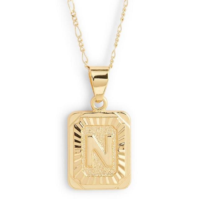 Initial Pendant Necklace